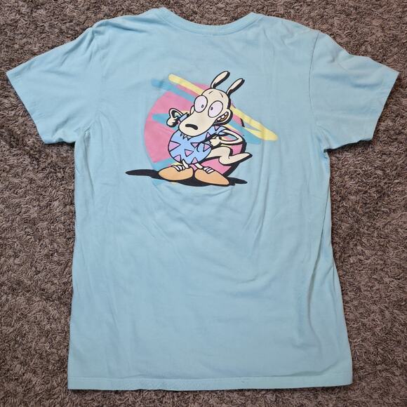 NICKELODEON ROCKO'S MODERN LIFE T-SHIRT LARGE 2019 - Picture 3 of 5